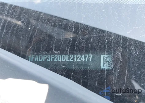 2013 Ford Focus Se z USA, uszkodzony, nr VIN 1FADP3F20DL212477